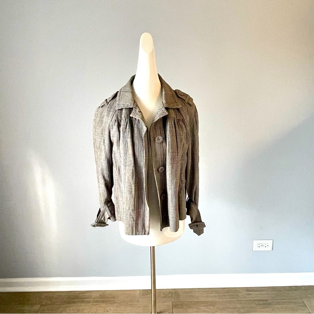 Banana Republic plaid jacket